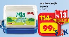 MİS TAM YAĞLI PEYNİR 350 G